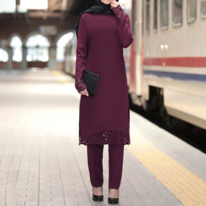 Hijab two-piece suit